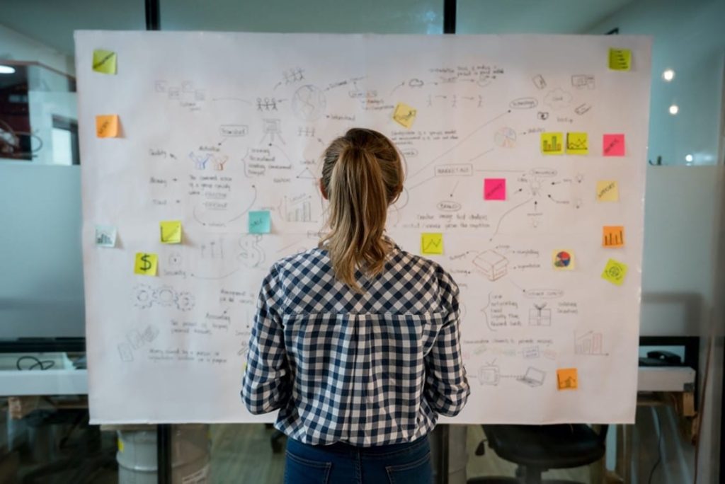 Business owner planning small business strategies for upcoming year