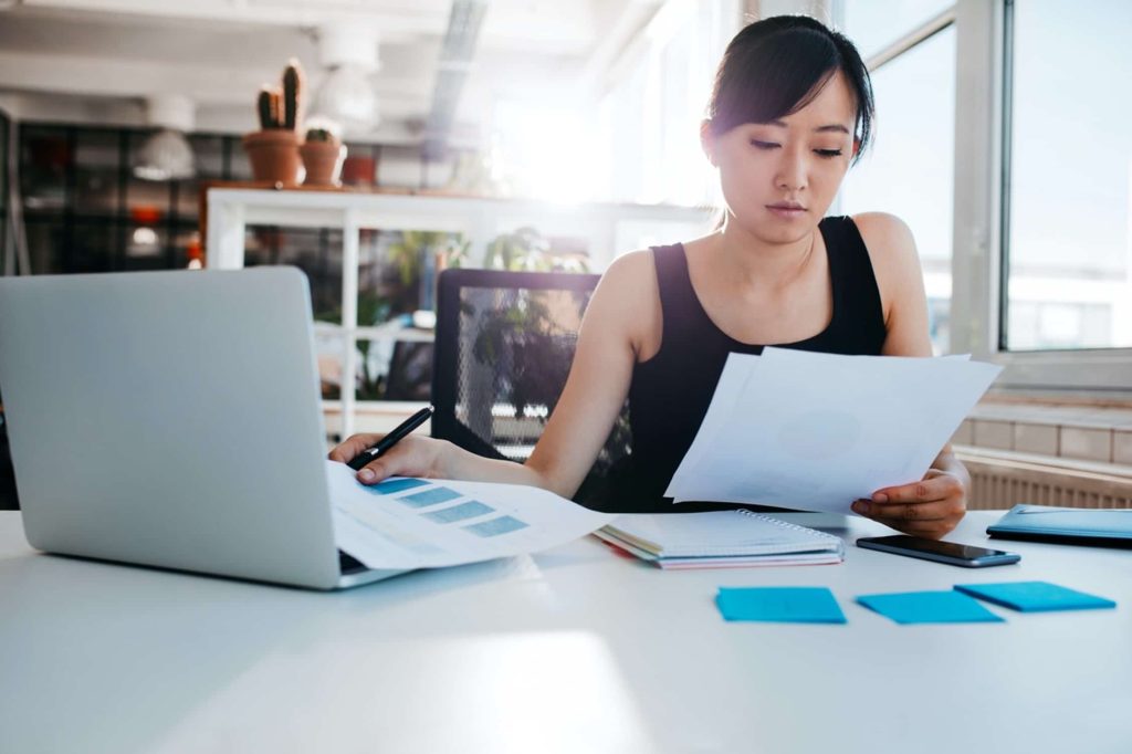 Small business owner looking for tax mistakes to avoid